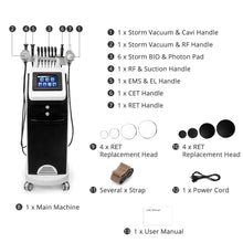 7-in-1 Stand Body Sculpting Skin Tightening Lifting Machine For Professional Use