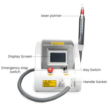 Picosecond Q-Switched Nd:YAG Laser Machine For Tattoo Removal Skin Rejuvenation