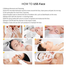 3 in 1 Diamond Microdermabrasion Machine With Skin Scrubber for Skin Rejuvenation