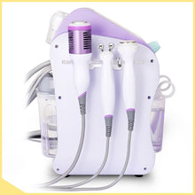 side view of hydrodermabrasion machine