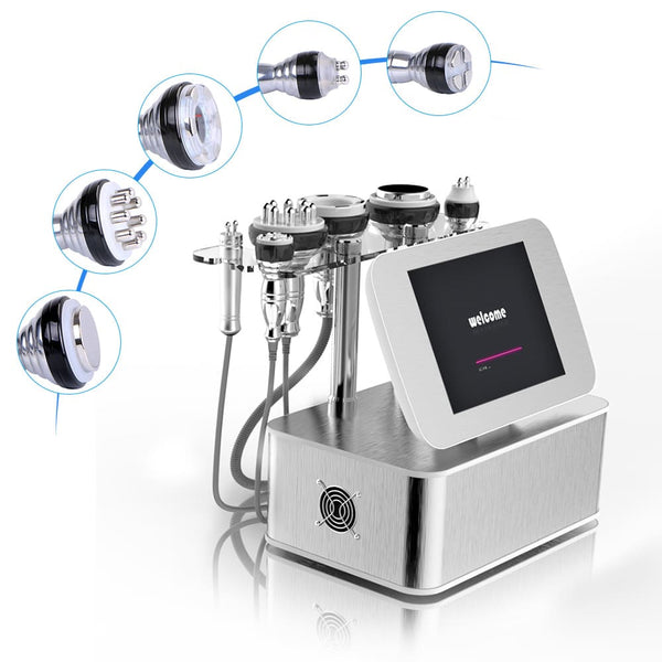 BRÜUN 40Kpro 6 in 1 Ultrasonic Cavitation Machine Profesional Body Sculpting RF Rio Anti-Aging Shaping Face Lifting for Small Beauty Studios