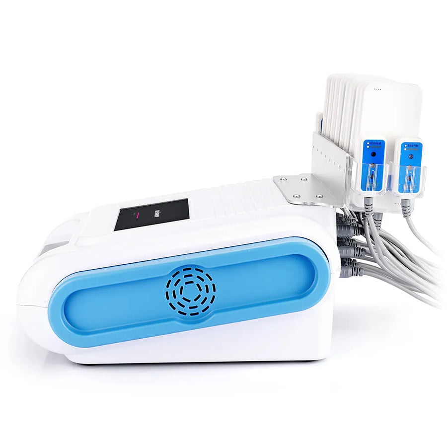 Dual Wavelength 650nm 980nm Lipo Laser Machine With 12 Pads