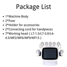 pakage list of Hifu Machine 