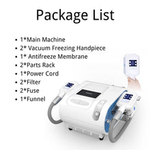 Cryotherapy Machine Package List