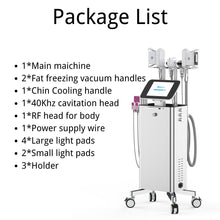 Package List Of 4 In 1 Coolsculpting Machine