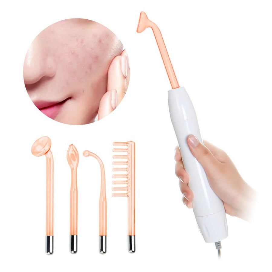 Portable High Frequency Wand With 4 Electrodes Portable High Frequency Wand With 4 Electrodes