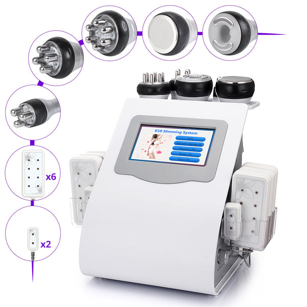 6in1 K10 Slimming System Body Cavitation Machine For Sale
