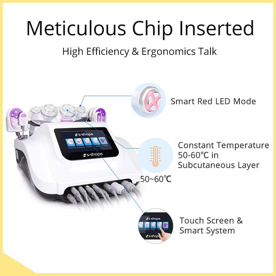 S-Shape Machine スリミングマシン Order S Shape 30K Cavitation Machine Online for Body Contouring