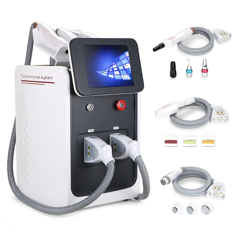 3 In 1 SHR Professional Laser Hair Removal Machine